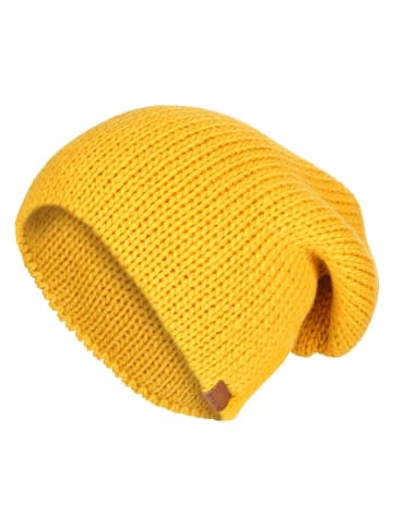 elkline Czapka beanie "Drew" w kolorze żółtym