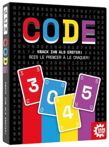 Game Factory Kartenspiel "Display Code" - ab 8 Jahren