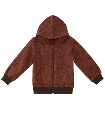 Denokids Sweatvest "Baby Lion" bruin