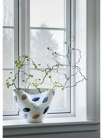 Bahne Vase in Weiß/ Bunt - (B)26 x (H)19 cm