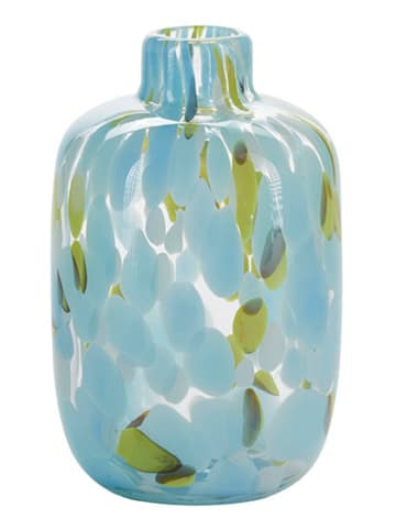 Bahne Vase in Hellblau - (H)21 x Ø 14,5 cm