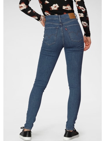 Levi's Dżinsy - Super Skinny fit - w kolorze niebieskim