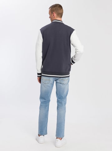 Cross Jeans Bluza w kolorze antracytowym