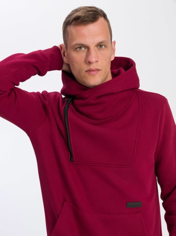 Cross Jeans Hoodie bordeaux