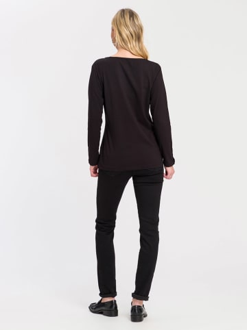 Cross Jeans Koszulka w kolorze czarnym