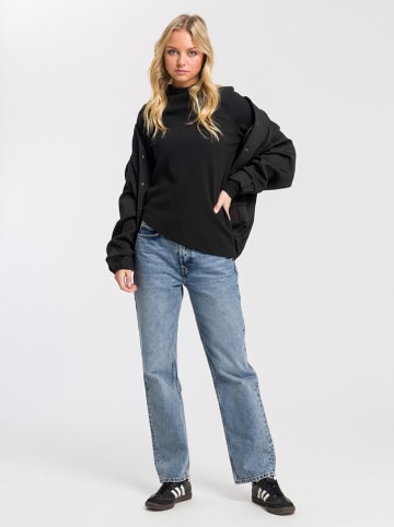 Cross Jeans Longsleeve in Schwarz