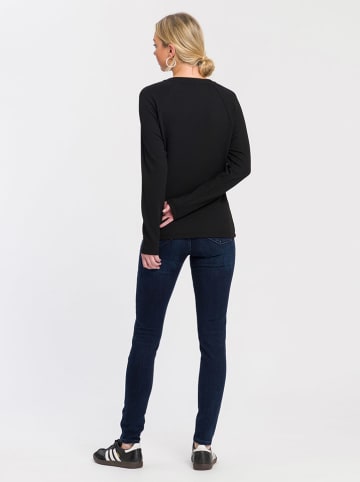 Cross Jeans Koszulka w kolorze czarnym