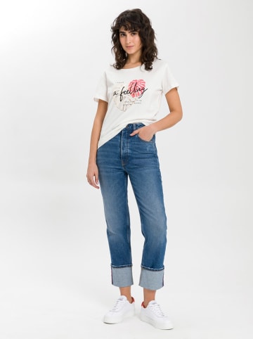 Cross Jeans Dżinsy "Brooke 010" - Regular fit - w kolorze niebieskim