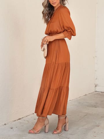 Milan Kiss Jurk camel