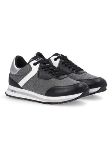 Liu Jo Sneakersy w kolorze srebrno-czarnym