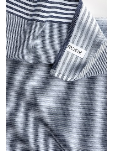 Elizabed 5-delige set: theedoeken blauw