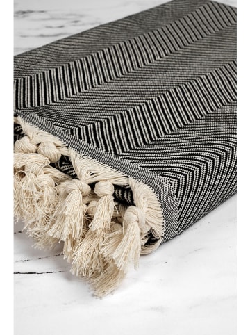 Elizabed Überwurf in Grau