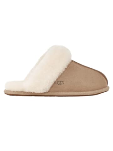 UGG Lammfell-Hausschuhe "Scuffette II" in Hellbraun