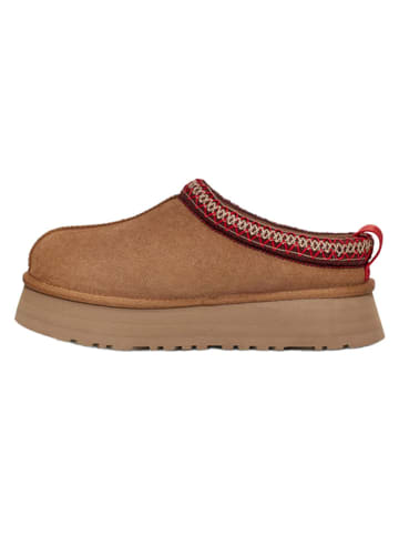 UGG Pantoffels met lamsvacht "Taz" lichtbruin