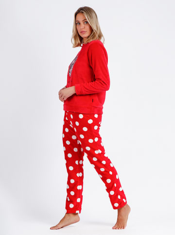 admas Pyjama rood