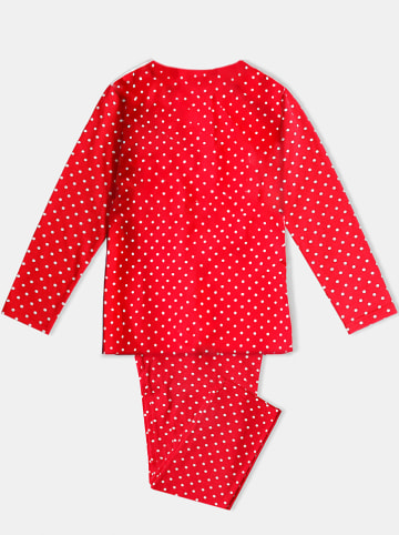 admas Pyjama in Rot