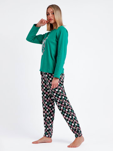 Disney Pyjama groen/zwart