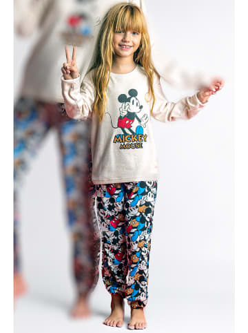 Disney Pyjama beige/zwart/blauw