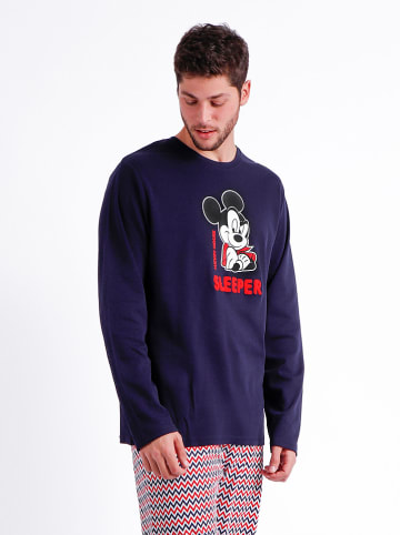 Disney Pyjama in Blau/ Rot