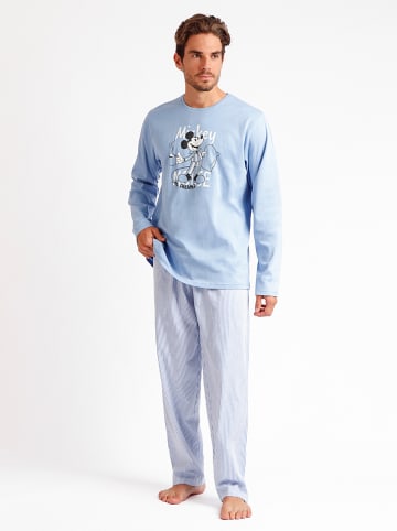Disney Piżama w kolorze błękitnym
