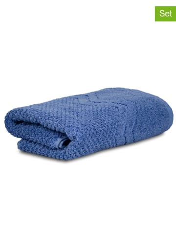 Möve for Frottana Ręczniki prysznicowe (2 szt.) "Möve for frottana" w kolorze niebieskim