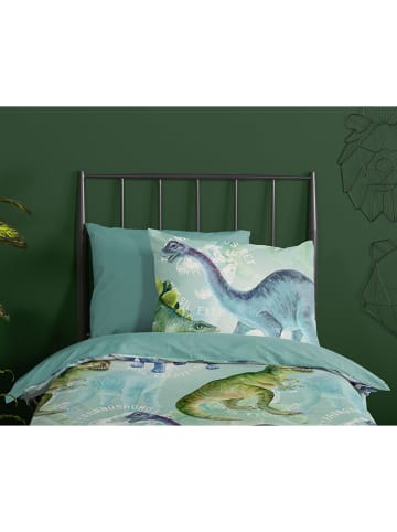 Pure Microvezel beddengoedset "Vala" blauw/groen