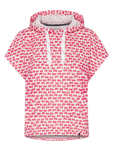 Naturana Shirt in Pink/ Weiß