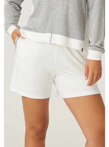 Naturana Shorts in Creme/ Grau