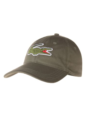 Lacoste Czapka w kolorze khaki
