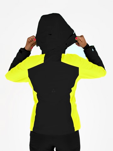 Fischer Ski-/ Snowboardjacke "Fleiding" in Schwarz/ Neongrün