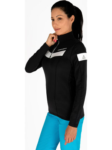 Fischer Fleecepullover "Gittan" in Schwarz