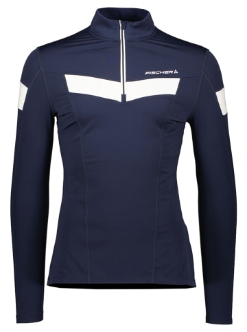 Fischer Fleecepullover in Dunkelblau