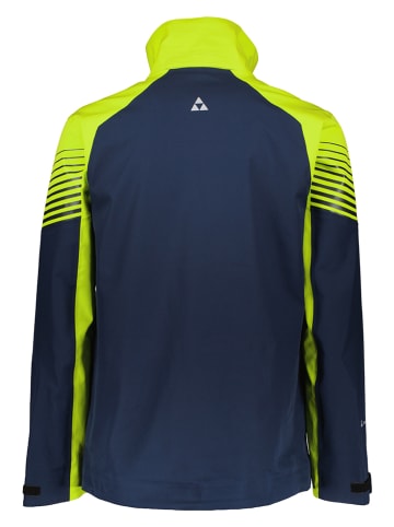 Fischer Ski-/ Snowboardjacke "Hocheck" in Dunkelblau/ Neongrün