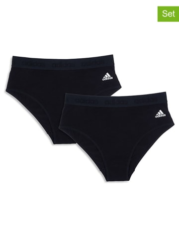 adidas 2-delige set: tailleslips zwart