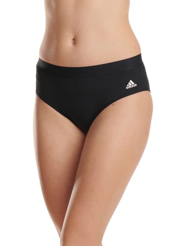 adidas Figi high waist (2 pary) w kolorze czarnym