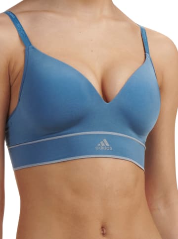 adidas Schalen-BH in Blau