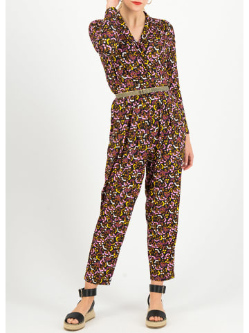 Blutsgeschwister Jumpsuit "The Coolest on Earth" in Braun/ Gelb