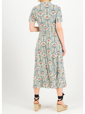 Blutsgeschwister Kleid "Now We Are Talking" in Weiß/ Bunt