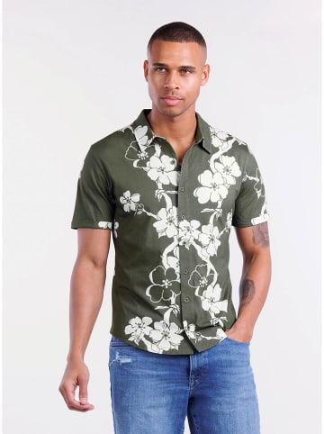 KEY LARGO Koszula "Mauritius" w kolorze khaki