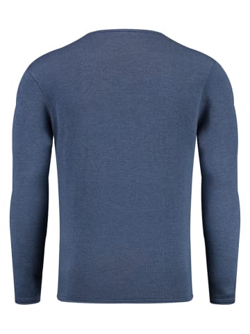 KEY LARGO Koszulka "Firmino" w kolorze niebieskim
