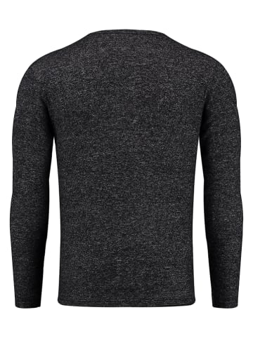 KEY LARGO Longsleeve "Target" in Schwarz