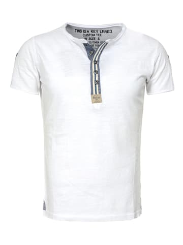 KEY LARGO Shirt "Arena" in Weiß