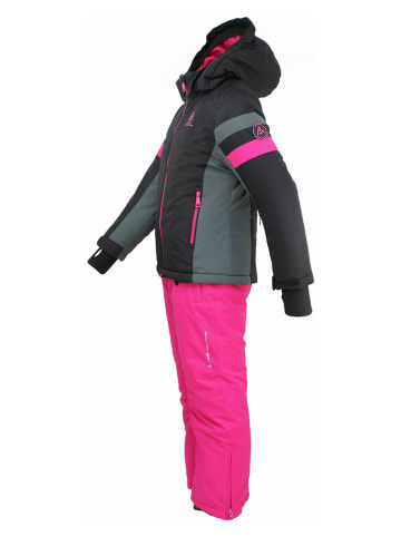 Peak Mountain 2tlg. Ski-/ Snowboardoutfit in Schwarz/Pink
