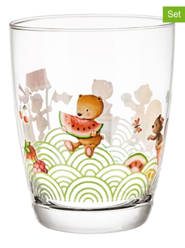 Villeroy & Boch 2-delige set: kinderglazen "Hungry Bear" - 0,15 l