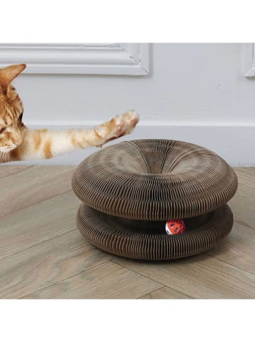 The Concept Factory Kattenspel lichtbruin - (H)11,5 x Ø 24 cm