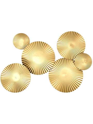 The Concept Factory Wanddekor in Gold - (L)63,5 x (B)47 cm