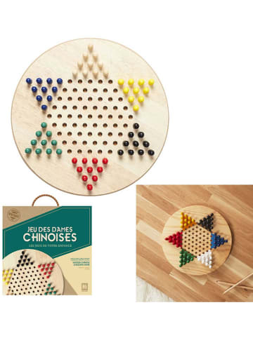 The Concept Factory Chinees damspel beige/meerkleurig - Ø 29,5 cm