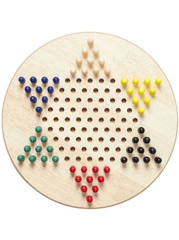 The Concept Factory Chinees damspel beige/meerkleurig - Ø 29,5 cm