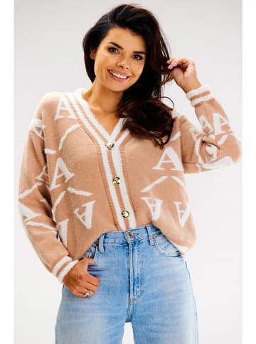 Awama Cardigan in Beige