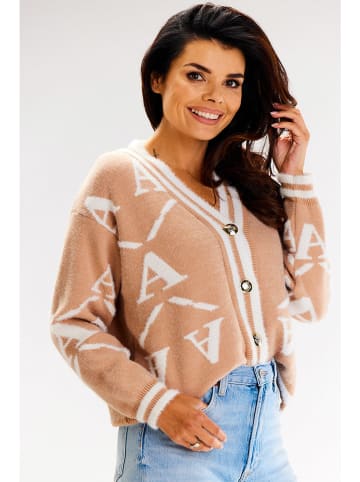 Awama Cardigan in Beige